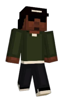 Front of Jarksoon's skin