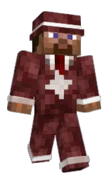 buccaneer and cocoa bean Minecraft skin — Classic model — first worn by Kartoffelmannn