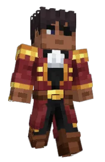Front of BebeTig's skin