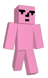 lavender pink Minecraft skin — Slim model — first worn by Veiling