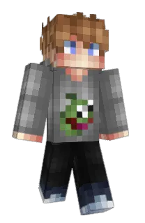 Front of Schlumpferich's skin