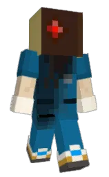 Footpac's Minecraft skin wearing the Migrator cape