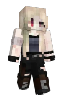 Front of Nathyri's skin