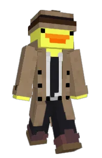 Front of Touter's skin