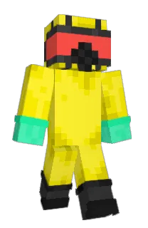 Front of Mlob's skin