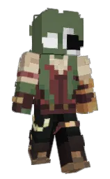 axolotl and rodeo dust Minecraft skin — Slim model — first worn by yogic_browm