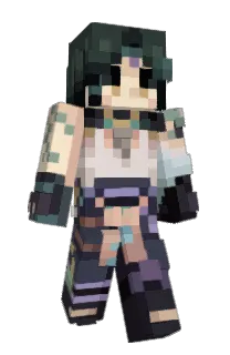 Front of Prettie's skin