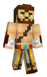 Sachix's Minecraft skin wearing the Migrator cape