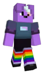 lavender and affair Minecraft skin — Classic model