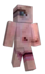 Loomius's Minecraft skin wearing the Cherry Blossom cape