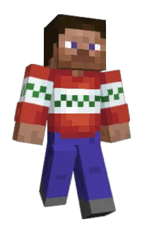 Front of rednoosC's skin