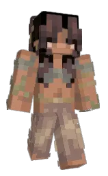 antique brass and santa fe Minecraft skin — Slim model — first worn by ruska31