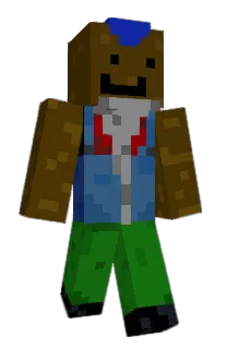 Front of Minecraft skin