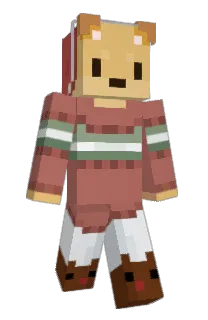 Front of pupwaffle's skin