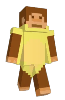 Front of ItzBananin's skin