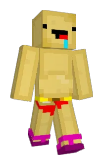 9amza Minecraft avatar full body