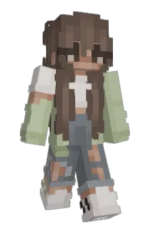 9auline Minecraft avatar full body