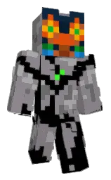 monsoon and black Minecraft skin — Classic model — first worn by ijzerpro