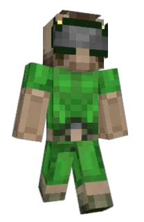Front of JusticeXI's skin