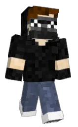 white and just right Minecraft skin — Classic model — first worn by Sp0oky19