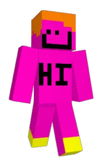 Front of Minecraft skin