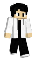 white and new orleans Minecraft skin — Slim model — first worn by matteco