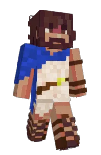 Front of Haczari's skin