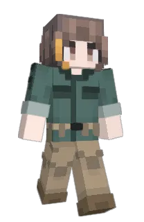 Front of Pingtsing's skin