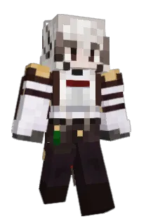 Front of Hopshire's skin
