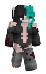 mine shaft and clam shell Minecraft skin — Classic model — first worn by Velvicia