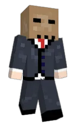 tuna and white Minecraft skin — Slim model