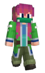 Z_Games1's Minecraft skin wearing the Cherry Blossom cape
