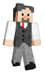 white and jaffa Minecraft skin — Classic model — first worn by I_Can_Fix_Her