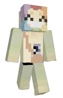 Front of Minecraft skin