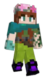 almond and cashmere Minecraft skin — Slim model — first worn by Golden_Remnant