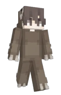 Front of StressedPoop's skin