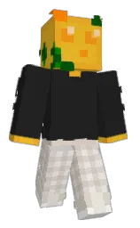 endermoss0708's Minecraft skin wearing the Aurora cape
