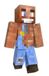 Front of Iver's skin