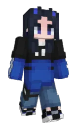 Ylizioo's Minecraft skin wearing the Home cape