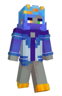 Front of WooIen's skin