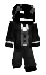 Beconomic's Minecraft skin wearing the Twisted cape