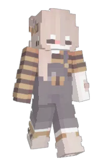 Front of ItsJustAPlush's skin