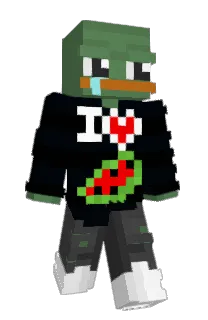 Front of Minecraft skin