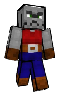 Front of CUPINKKING's skin