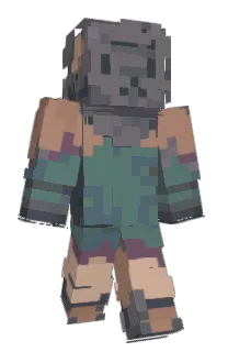 Front of Sheppennings's skin