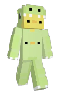 Front of Minecraft skin