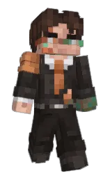 cocoa brown and english walnut Minecraft skin — Slim model — first worn by ElShardoo