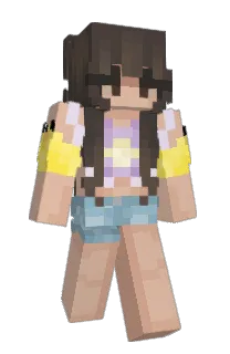Front of Aruries's skin