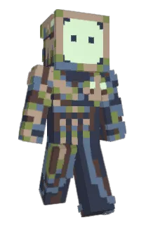 Front of xftie's skin