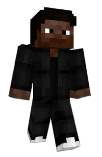 Front of Calvin's skin